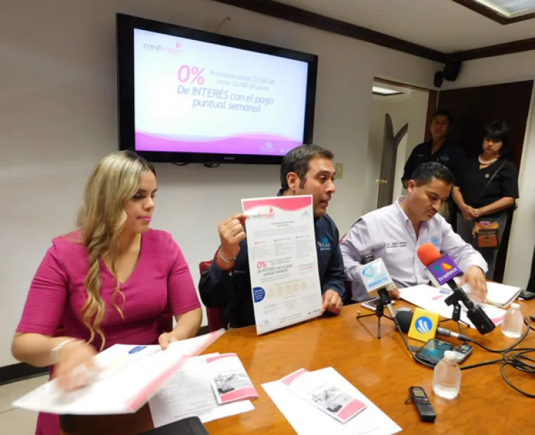 Presenta Ayuntamiento programa Credi Mujer  para emprendedoras