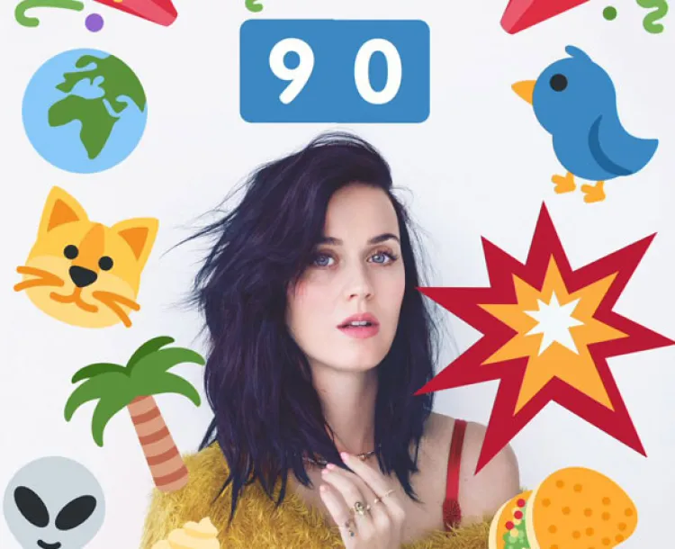 Katy Perry, la reina del Twitter, es seguida por 90 millones