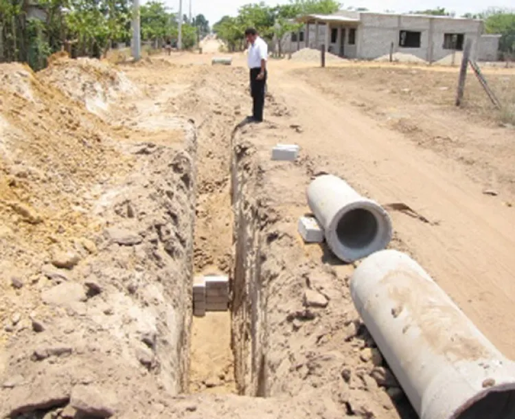 Anuncian a  empresa ganadora  para obra de alcantarillado