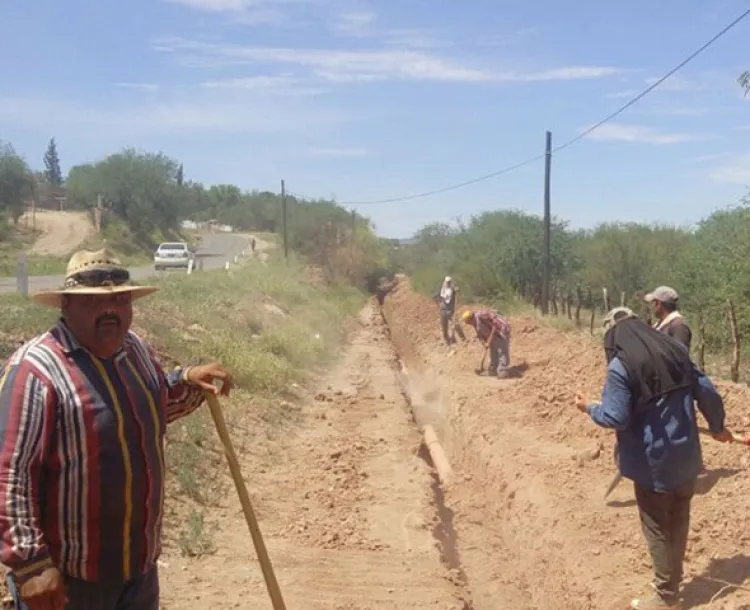 Inician ampliación  de red de drenaje  en el Tascicuri