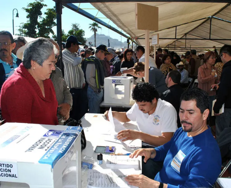 Elecciones internas del PAN se llevan  a cabo sin problemas en Nogales