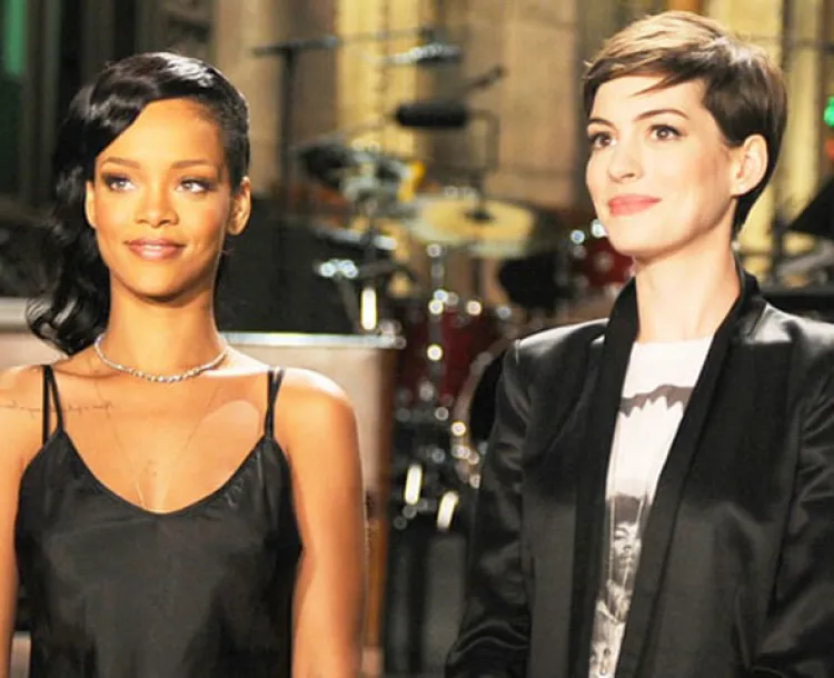 Rihanna y Anne Hathaway Juntas en el filme ‘Ocean’s Eleven’