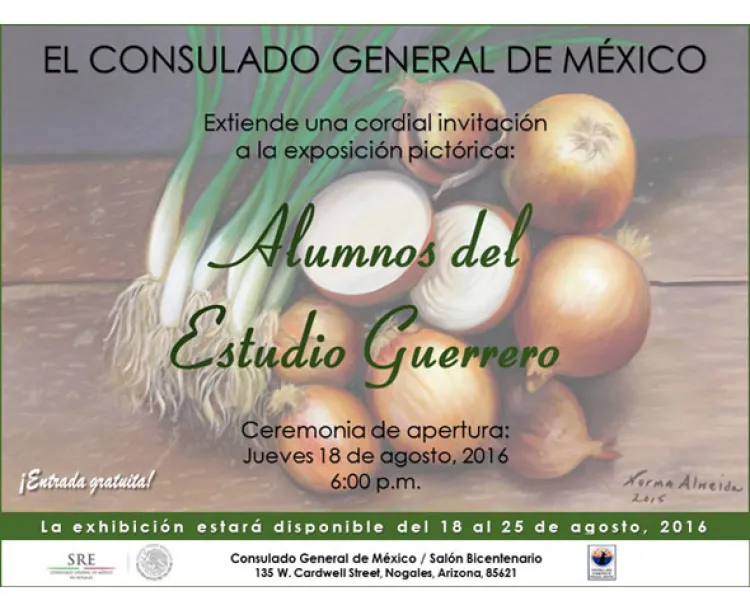 Invitan a exposición pictórica en Consulado