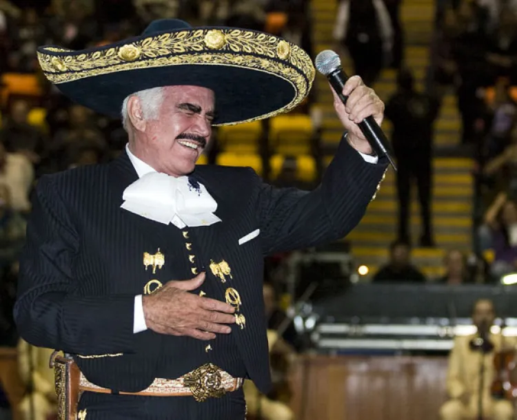 Vicente Fernández publicará el disco ‘Un azteca en el Azteca’