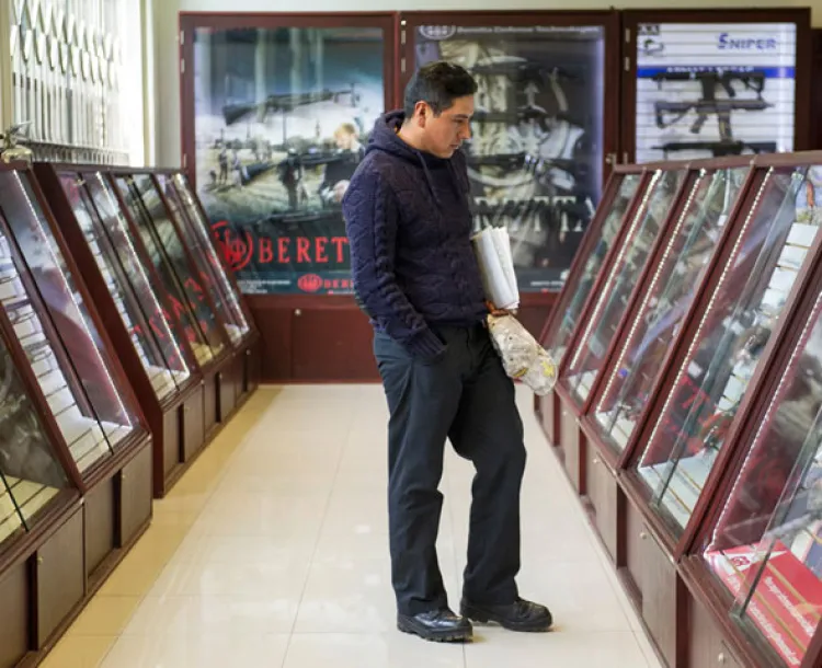 ¿Quiere comprar armas en México? Solo hay un lugar