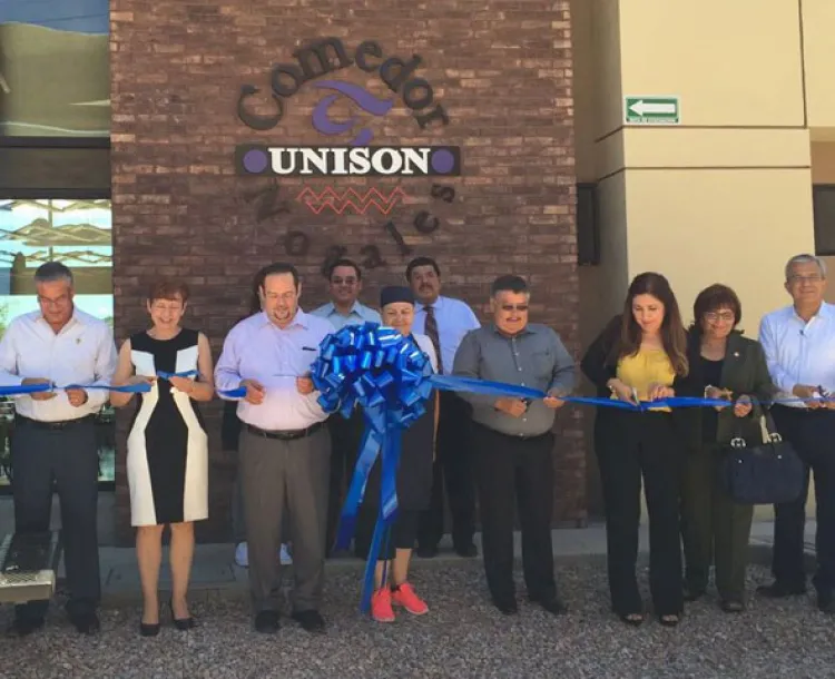 Inaugura comedor rector de Unison