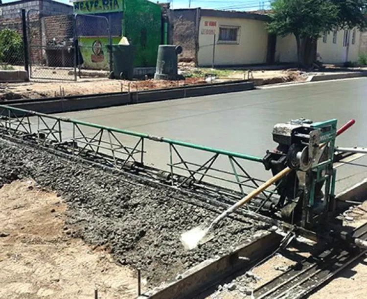 Invertirán 60 mdp en pavimentación en Agua Prieta