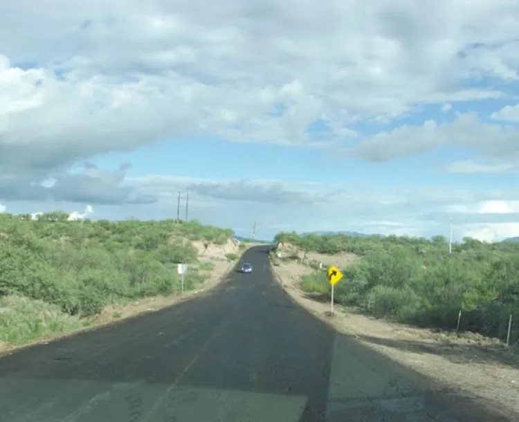 Sigue en mal estado carretera Magdalena-Cucurpe