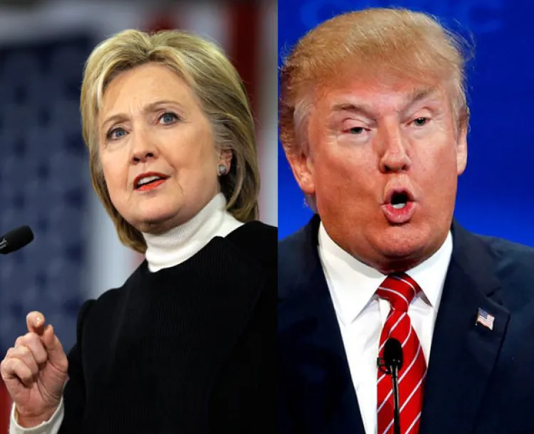 Sólo participarán en debate presidencial Hillary y Trump  el 26 de septiembre