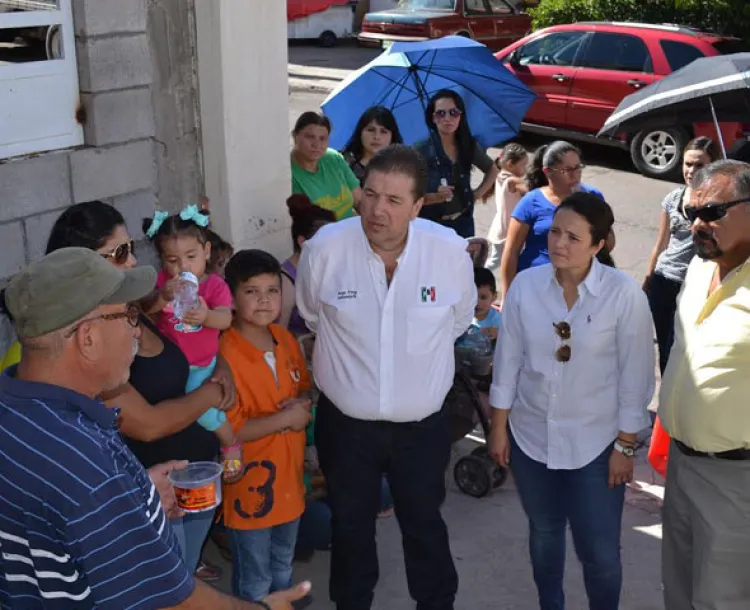 Jorge Freig visita  Conjunto Jardín