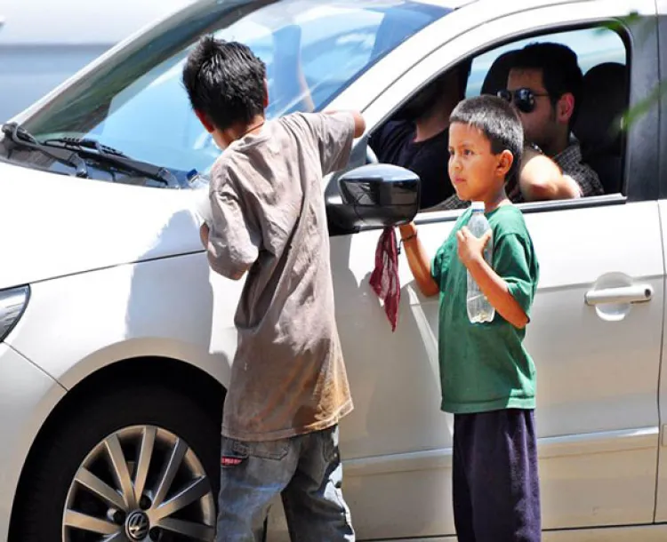 Detectan en Hermosillo a 80 niños trabajando en calles