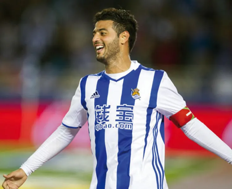 Histórica marca de Carlos Vela con Real Sociedad