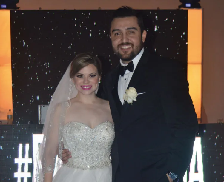 Jorge Rascón y Alejandra Tapia contraen matrimonio