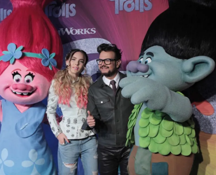 Belinda y Aleks Syntek dan voz a los ‘Trolls’