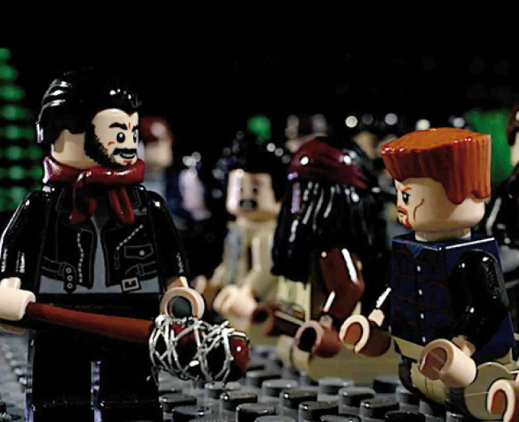 Recrean en Lego masacre  de ‘The Walking Dead’