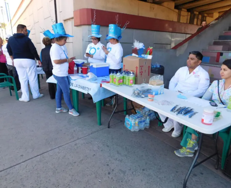 Conmemoran el Día Mundial Contra la Diabetes en Nogales