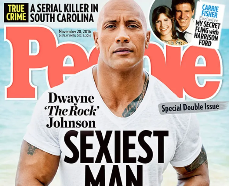 Dwayne Johnson el hombre más sexy