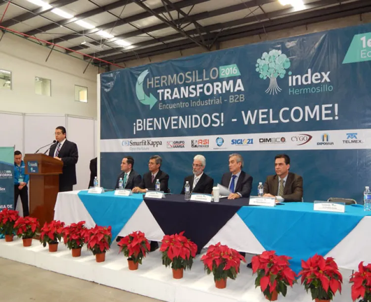 Realizan encuentro industrial B2B en Hermosillo