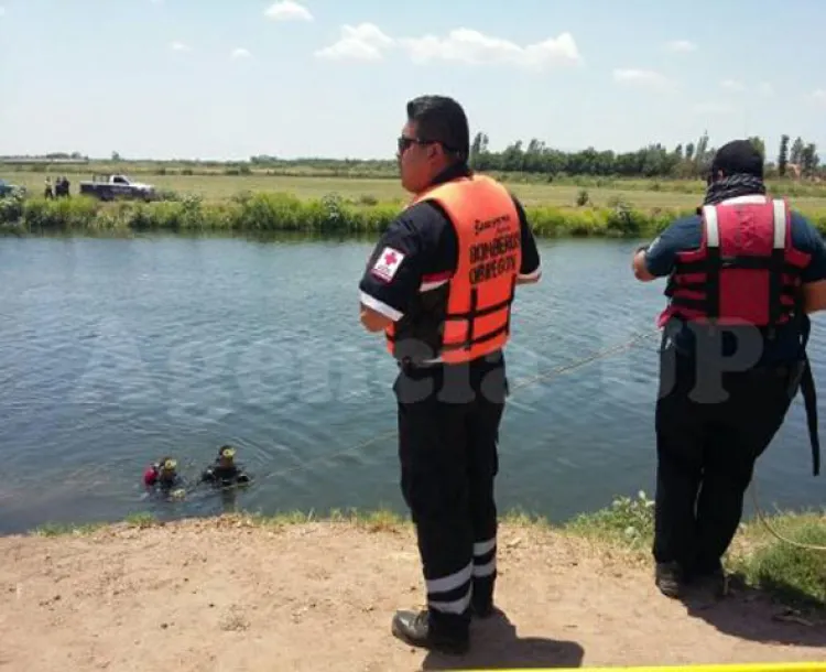 Rescatan cuerpo de hombre ahogado en canal de Ciudad Obregón