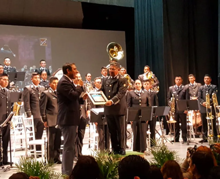 Exitosa presentación de Banda de Música  de la II Región Militar