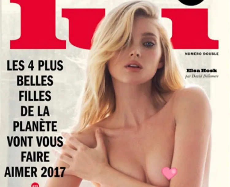 Elsa Hosk se desnuda para la revista Lui