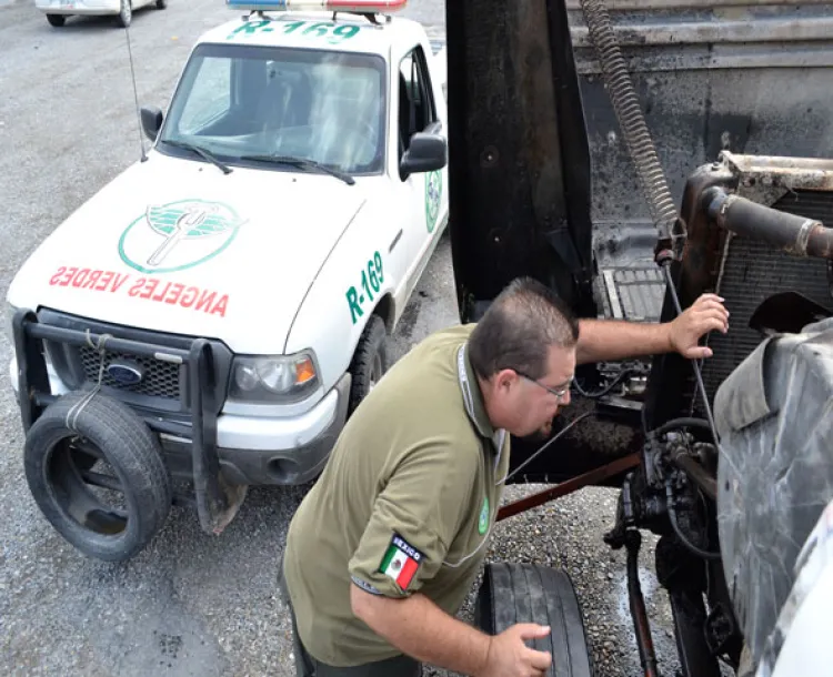 Aumentan Ángeles Verdes 15% los servicios