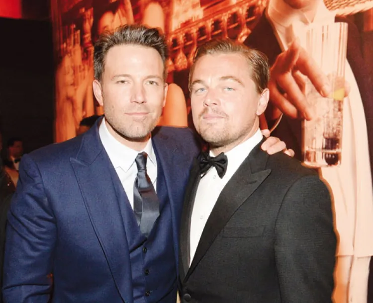 DiCaprio y Affleck  presentarán Globos de Oro