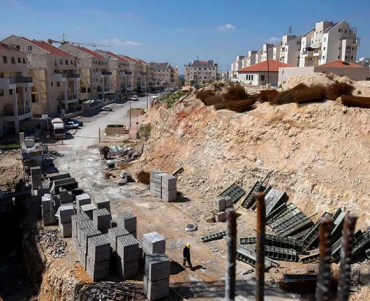 Construye Israel miles de casas en Cisjordania
