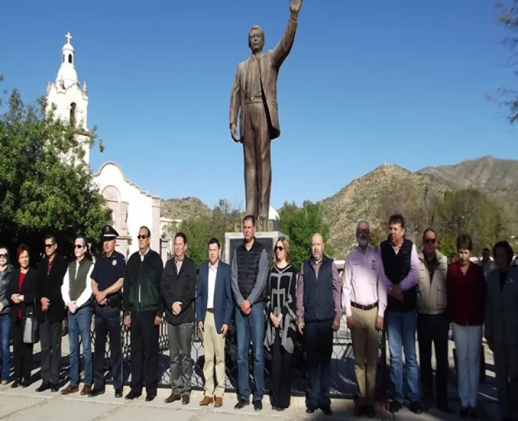 Conmemoran natalicio de Luis Donaldo Colosio