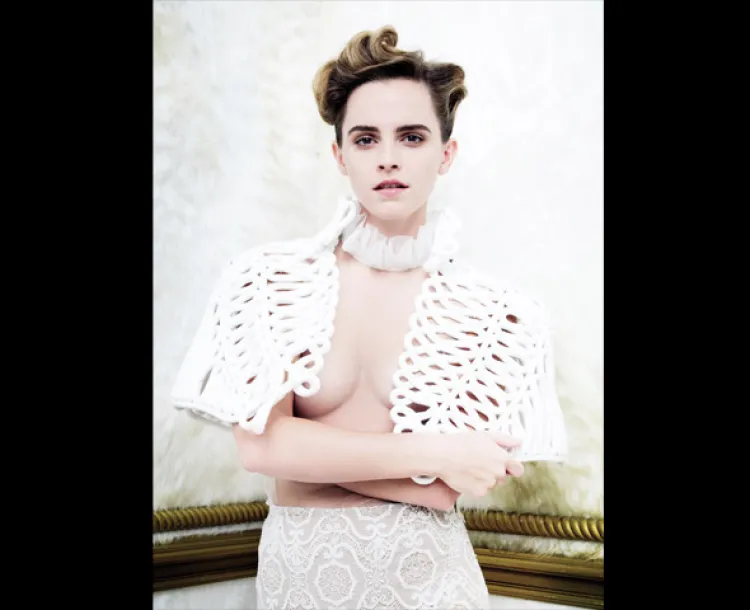 Emma Watson en topless para Vanity Fair