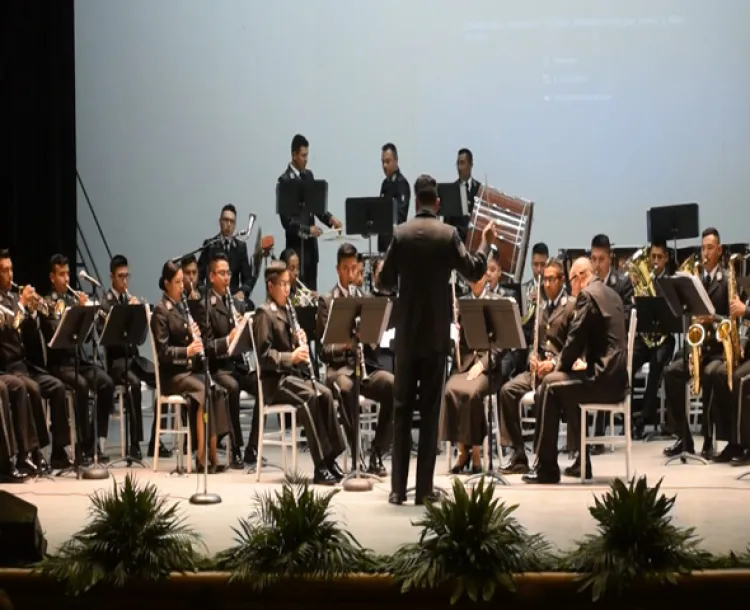 Exitosa presentación de Banda de Música de la II región Militar