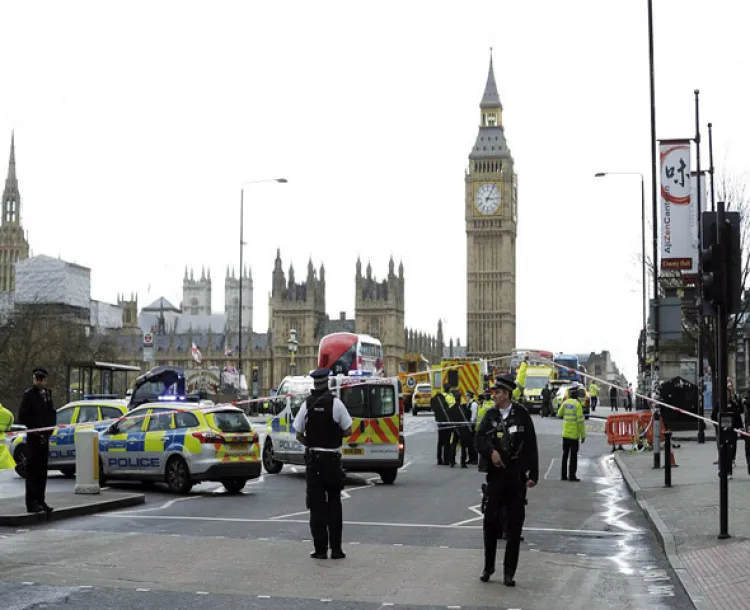 Terror en Londres: 5 muertos y 40 heridos