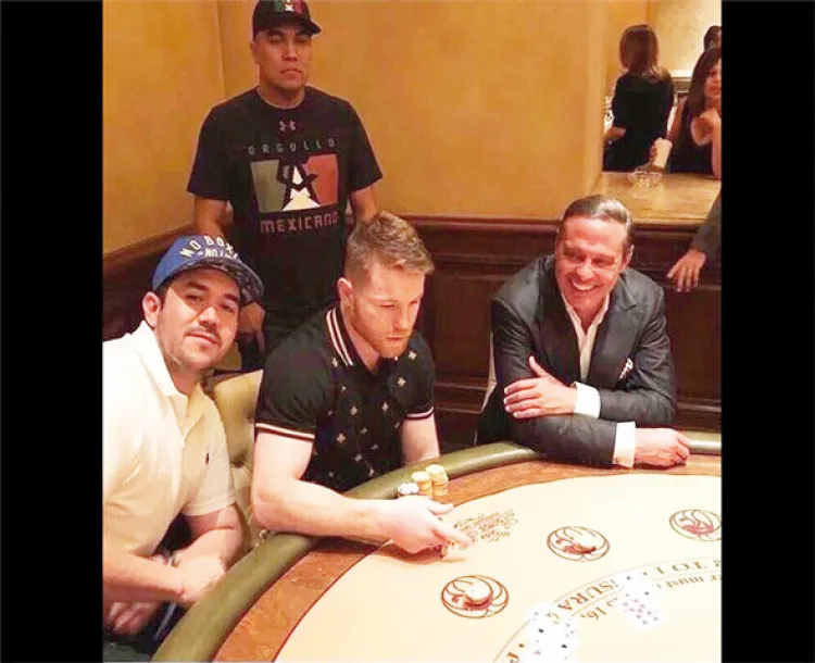 Luis Miguel ‘entrena’ al ‘Canelo’ en los casinos de Las Vegas