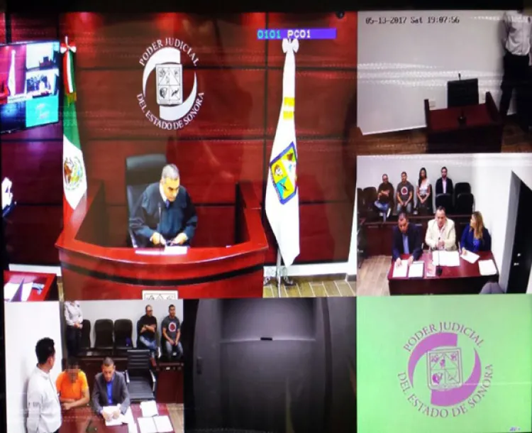 Celebra primera audiencia en la Sala de Oralidad Penal de Peñasco