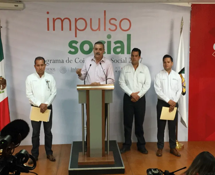 Apoyarán Sedesson y Sedesol con Impulso Social