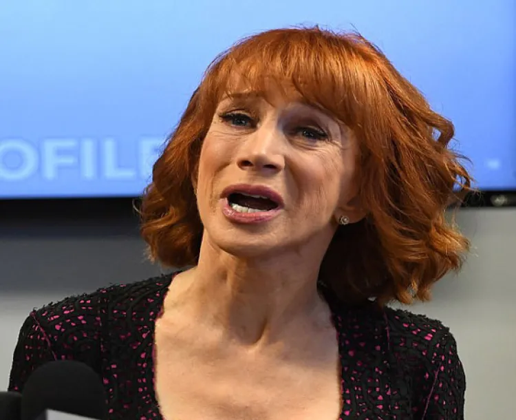 Kathy Griffin denuncia amenazas de familia Trump