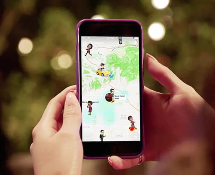 Snapchat presenta Snap Map