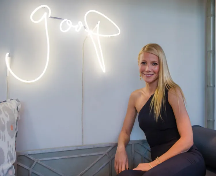 La NASA desmiente a Gwyneth Paltrow y a su producto falso