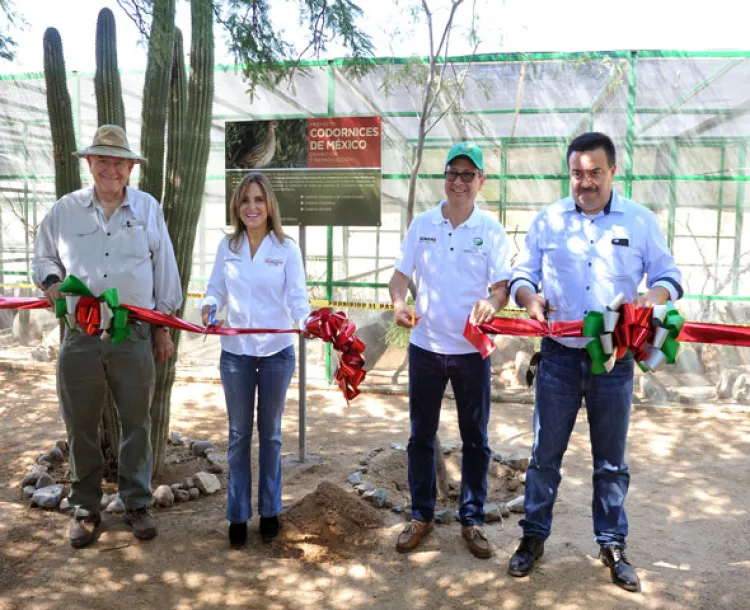 Inauguran área de exhibición del Proyecto Codornices de México en CES