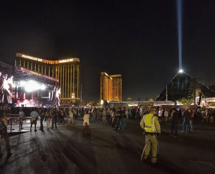 Tiroteo en Las Vegas deja 58 muertos en pleno festival de música