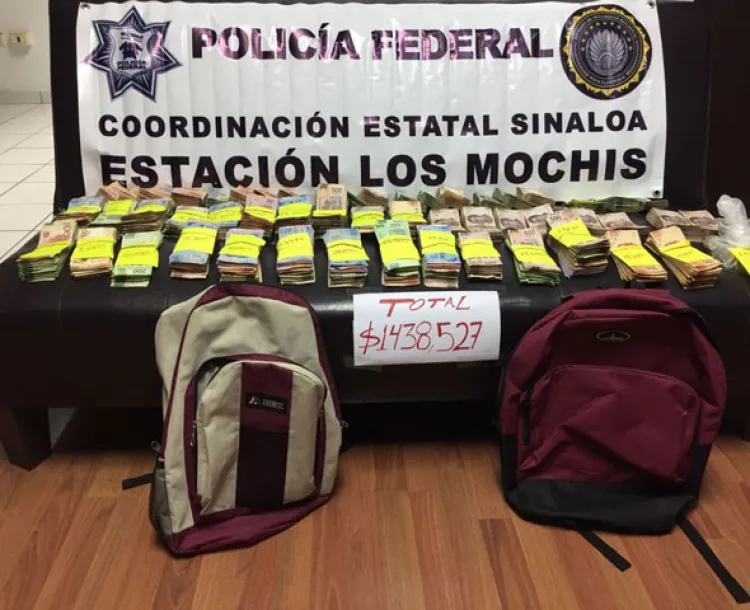 Roban medio millón de pesos en Obregón y los detienen en Los Mochis