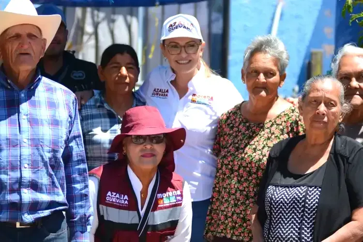 Siente Azalia Guevara apoyo de la gente a la 4T en Nogales, Sonora