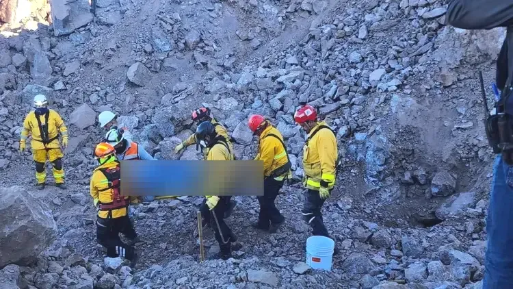 Tragedia en la Mina Cerro Prieto: Un fallecido y dos heridos tras derrumbe