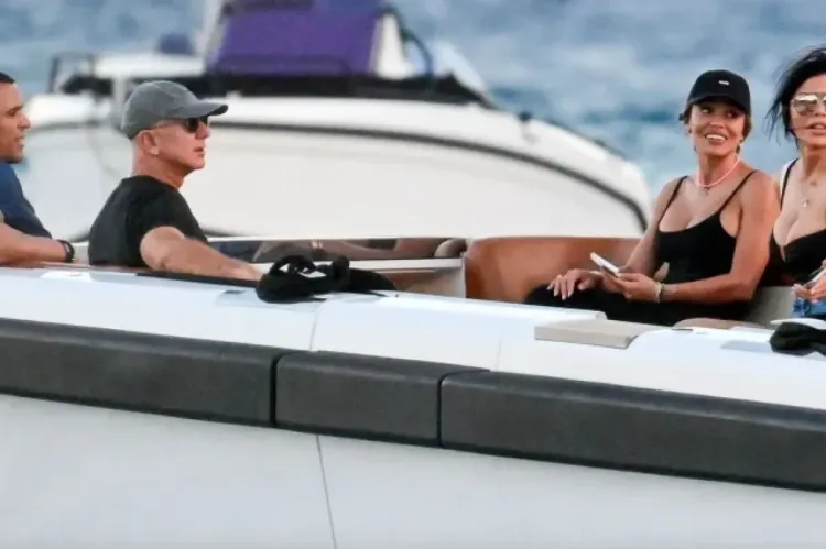 Lauren Sánchez y Jeff Bezos: Una muestra de amistad moderna en sus vacaciones en Grecia