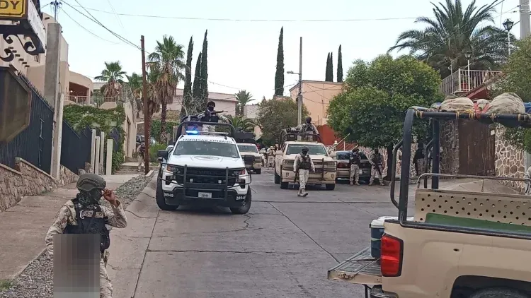 Operativo Militar en Nogales: Detienen a cuatro con arsenal - FOTOS