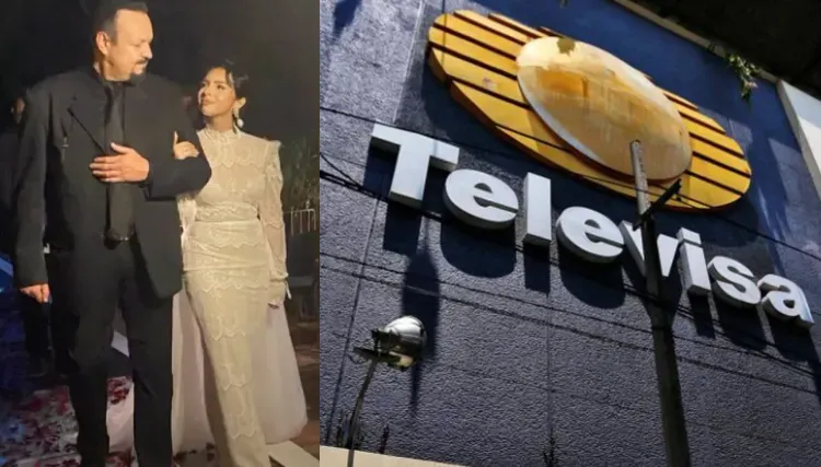 Actriz y conductora de Televisa duda sobre la boda de Christian Nodal y Ángela Aguilar