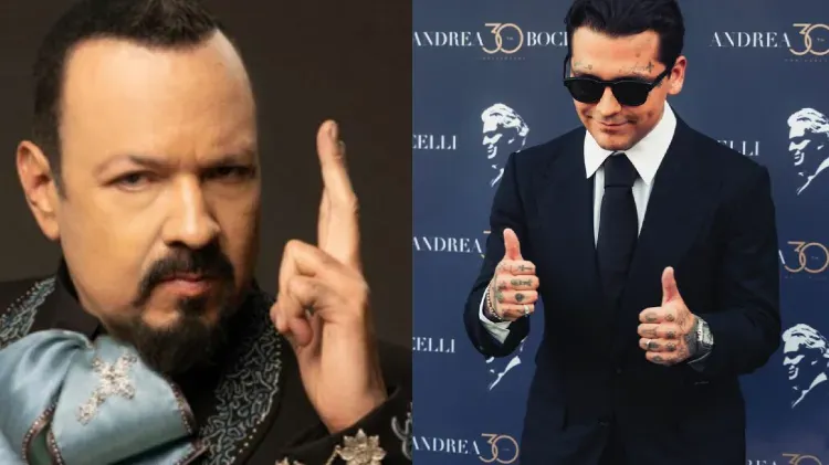 Comparan a Christian Nodal y Pepe Aguilar por ser malos padres: "Son tal para cual"