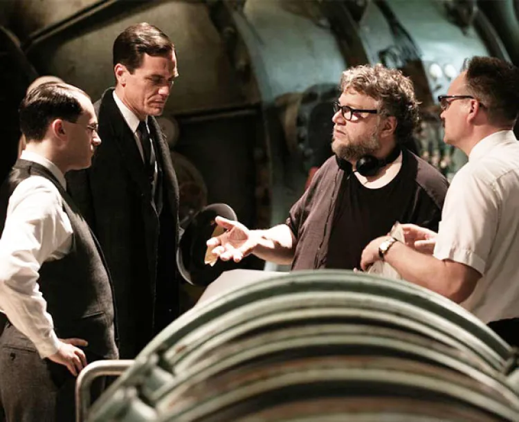 Actores de The Shape Of Water no bajan de genio a Del Toro