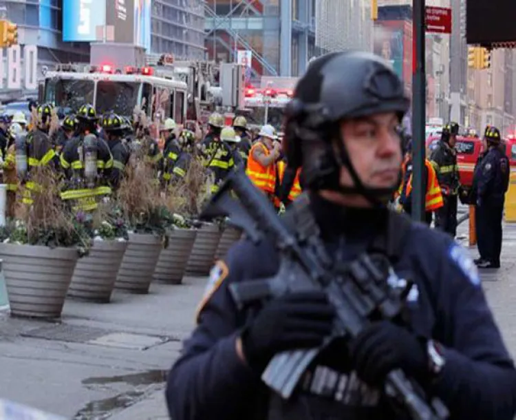 Explosión en Nueva York deja cuatro heridos