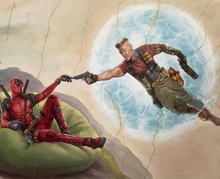 Deadpool es Adán y Cable es Dios en nuevo cartel de ‘Deadpool 2’